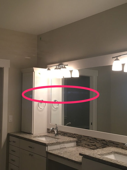 Scratch in Shower Glass