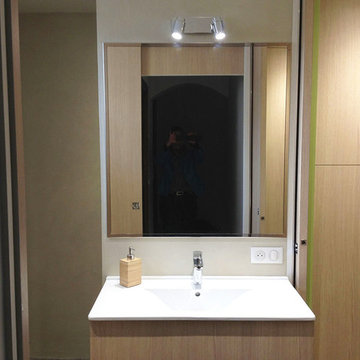 Aménagement d'une salle de bain. Reims