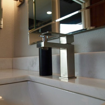 Barn Door Shower and Bathroom Remodel In Palm Harbor