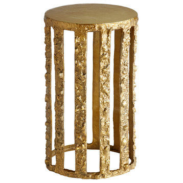 Cyan Large Lucila Table 11142, Gold