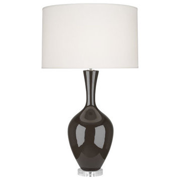 Audrey Table Lamp, Coffee