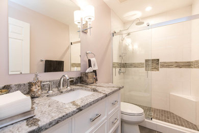 Bathroom - contemporary bathroom idea in DC Metro