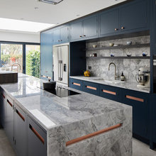 Navy Blue Kitchen
