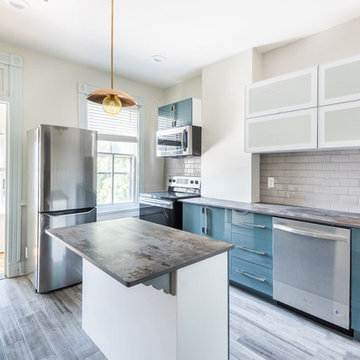 Single family home turned duplex