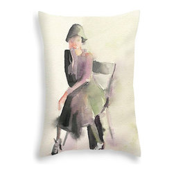 1920s Vintage Fashion Inspired Decorative Pillows - Decorative Pillows