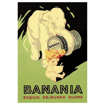 "Banania Exquis Dejeuner Sucre" Digital Paper Print by Vintage Elephant, 17"x24"