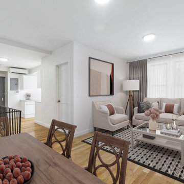 Virtual Staging Examples - Farmhouse & Shabby Chic