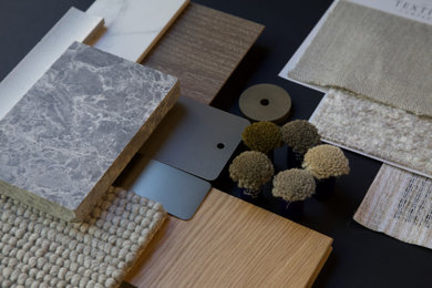 Inspiration for a mid-sized contemporary living room in Melbourne.