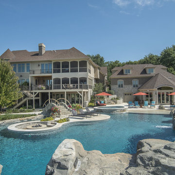 Pool with Lazy River