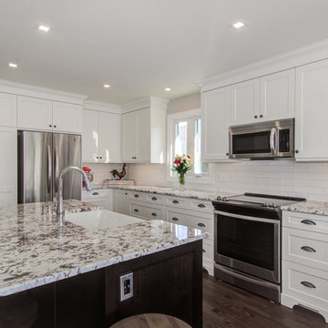 Transitional with a hint Modern Farmhouse
