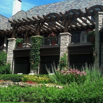 Mirage Motorized Screens On Beautiful Expansive Outdoor Patio