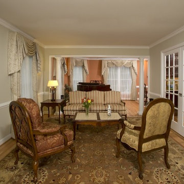 Stunning Whole House Makeover in Vienna, Virginia Includes Piano Conservatory