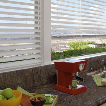 Blinding Beauty: Hunter Douglas Everwood Distinctions Horizontal Blinds