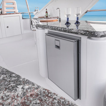 64' Yacht interiors for Neptunus Yachts.