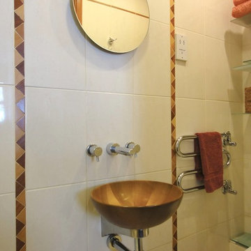 Wood & Stone small bathroom