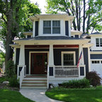 Exterior craftsman door