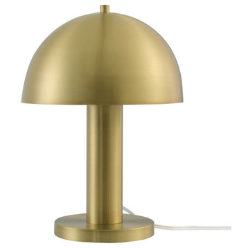 Globe Electric 91002526 Olivia 12" Tall Accent Table Lamp - Brass