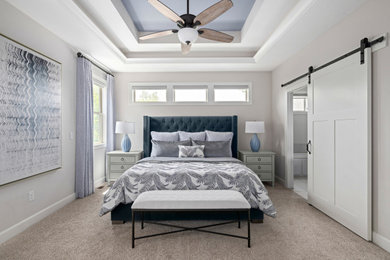Inspiration for a bedroom remodel in Kansas City