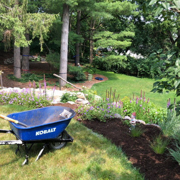 No Frills Yard Transformed into Multi-Level Oasis