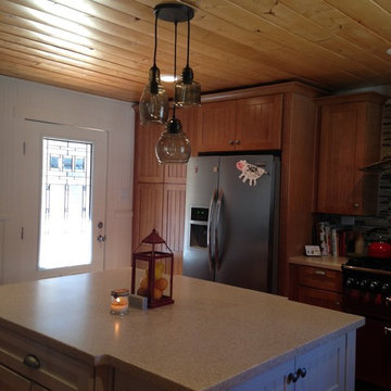 Rustic Chic Cabin Kitchen and Bath