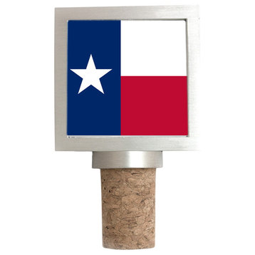 Texas Flag Wine Stopper