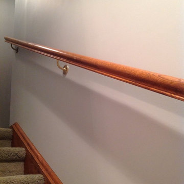 High ceilings and wall repair after wallpaper removal