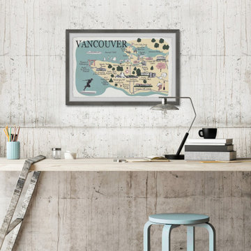 "Vancouver's Best" Framed Painting Print