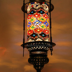 Ottoman Style Authentic Mosaic Pendant Lamp - Products