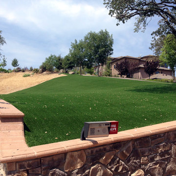Artificial grass installation in Northern California 11