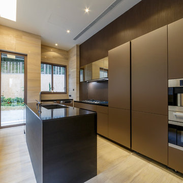 Minimal Luxury Kitchen, Hong Kong