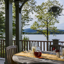 Screened/ covered back porch