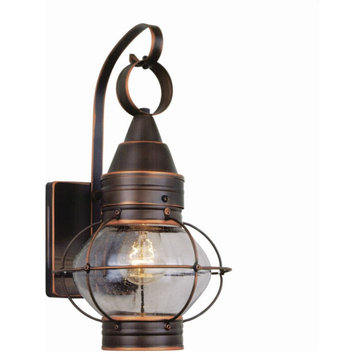 Vaxcel - Chatham 1-Light Outdoor Wall Sconce in Coastal and Lantern Style 13.5