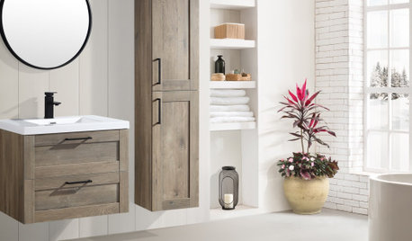 Rustic and Farmhouse Vanities Under $999