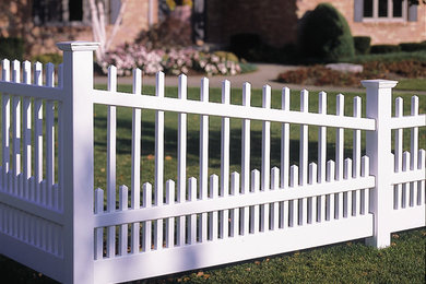 Canterbury and Canterbury Swoop Classic Vinyl Fence Bufftech