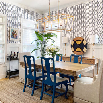 Beach Style Dining Room