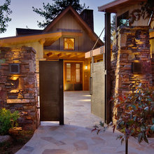 Metal accents on exterior