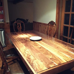 Walnut Table made by The Splinter Factory - Dining Tables