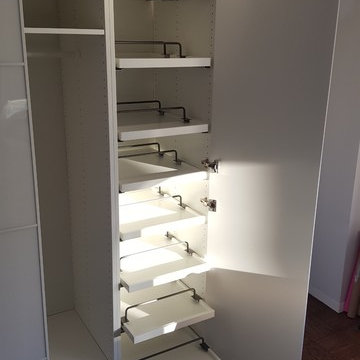 Custom PAX Wardrobe Install