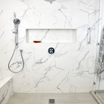 Wet room from rendering to real