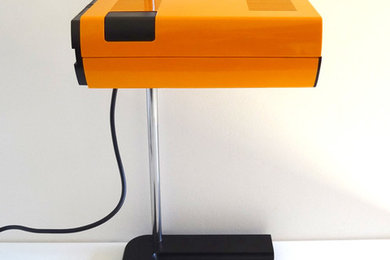 Lampe Manade orange années 70