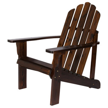Marina Adirondack Chair, Burnt Brown