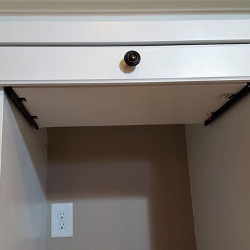 Built-in Desk with Bookcase