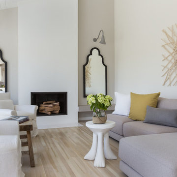 Beach Style Living Room