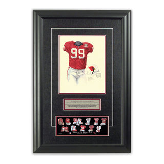 Arizona Cardinals 1998 uniform artwork, This is a highly de…