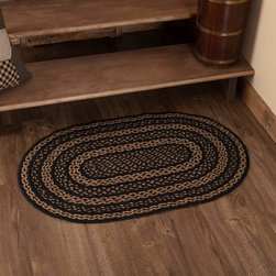 Mayflower Market - Farmhouse Jute Rug Oval 24X36 - Doormats