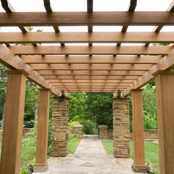 Fort Worth Botanic Garden Ipe Pergola
