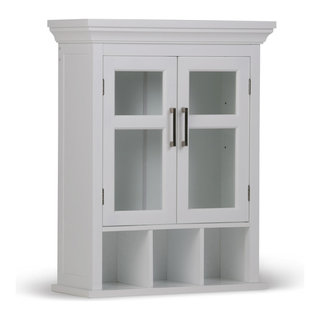 Broadview Bathroom Storage Cabinet in Pure White - Engineered Wood