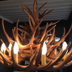 Natural Antler Chandeliers - Chandeliers