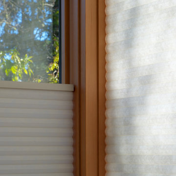 Cordless top down bottom up cellular shades