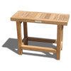 Genuine Grade A Teak, Side Table Or Shower Bench, 24"x10"